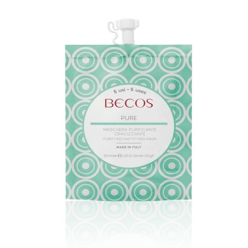 PURE-maschera-opacizzante-purufucante-50ml-BECOS PURE-maschera-opacizzante-purufucante-50ml-BECOS