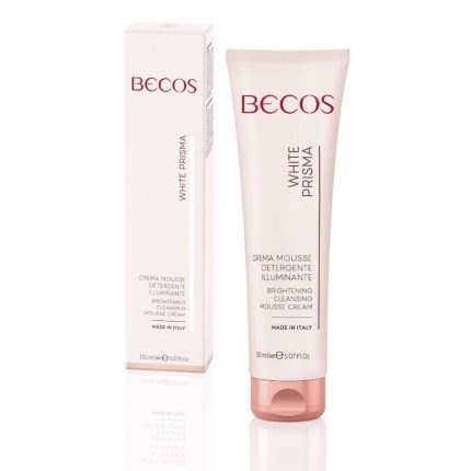 WHITE-PRISMA-Crema-Mousse-Detergente-Illuminante-150ml-BECOS
