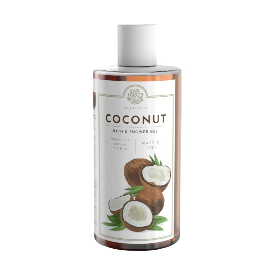COCONUT BATH AND SHOWER GEL - ALCHIMIA - LINEA FIORENTINI AL COCCO COCONUT BATH AND SHOWER GEL