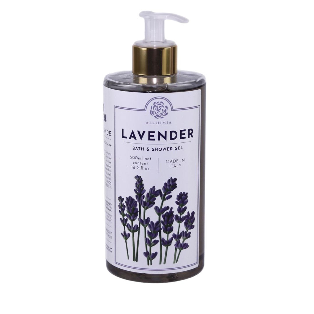 LAVENDER BATH AND SHOWER GEL - ALCHIMIA - LINEA FIORENTINI ALLA LAVANDA LAVENDER BATH AND SHOWER GEL